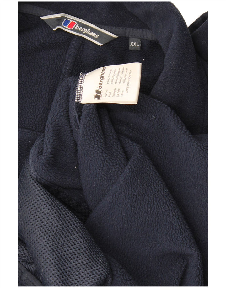 Berghaus Chaqueta polar para hombre UK 44 2XL Azul marino Poliéster