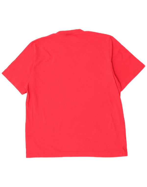 Adidas Hombre Camiseta Gráfica Top XL Algodón Rosa