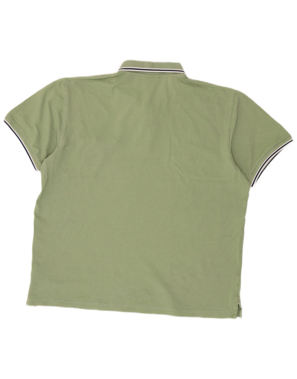 Gant Polo Hombre 2XL Algodón A Rayas Verde