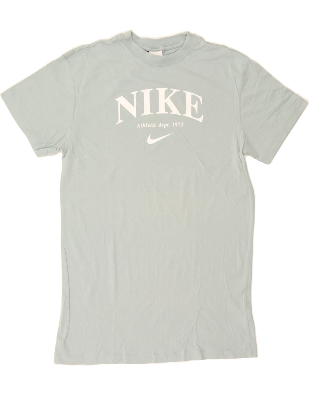 NIKE Mens Graphic T-Shirt Top Small Blue Cotton Vintage Nike and Second-Hand Nike from Messina Hembry 