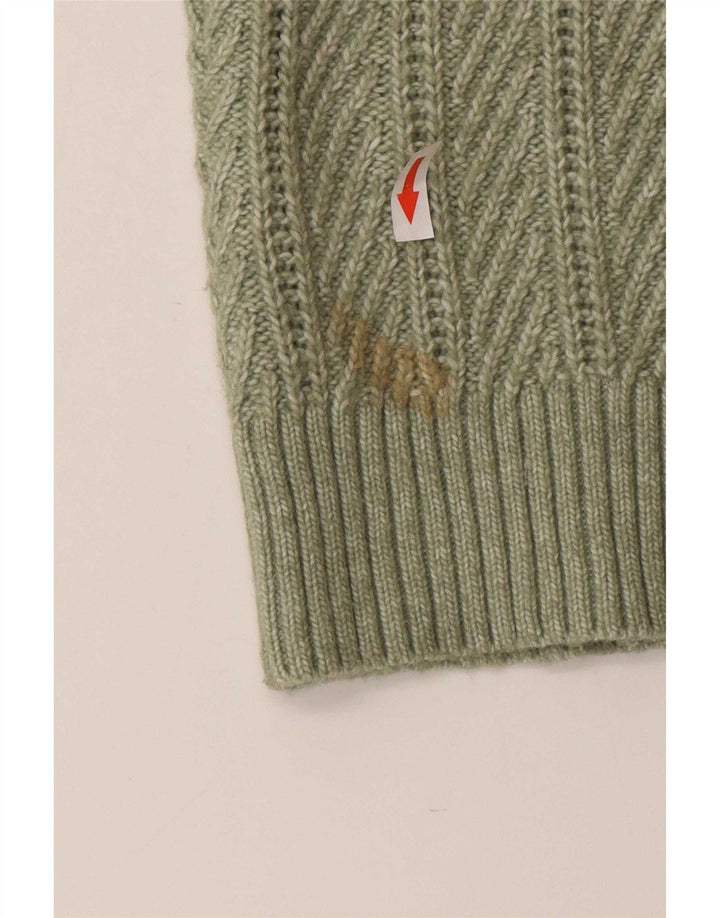 Marks & Spencer Cárdigan para Mujer UK 40 XL Poliéster Verde