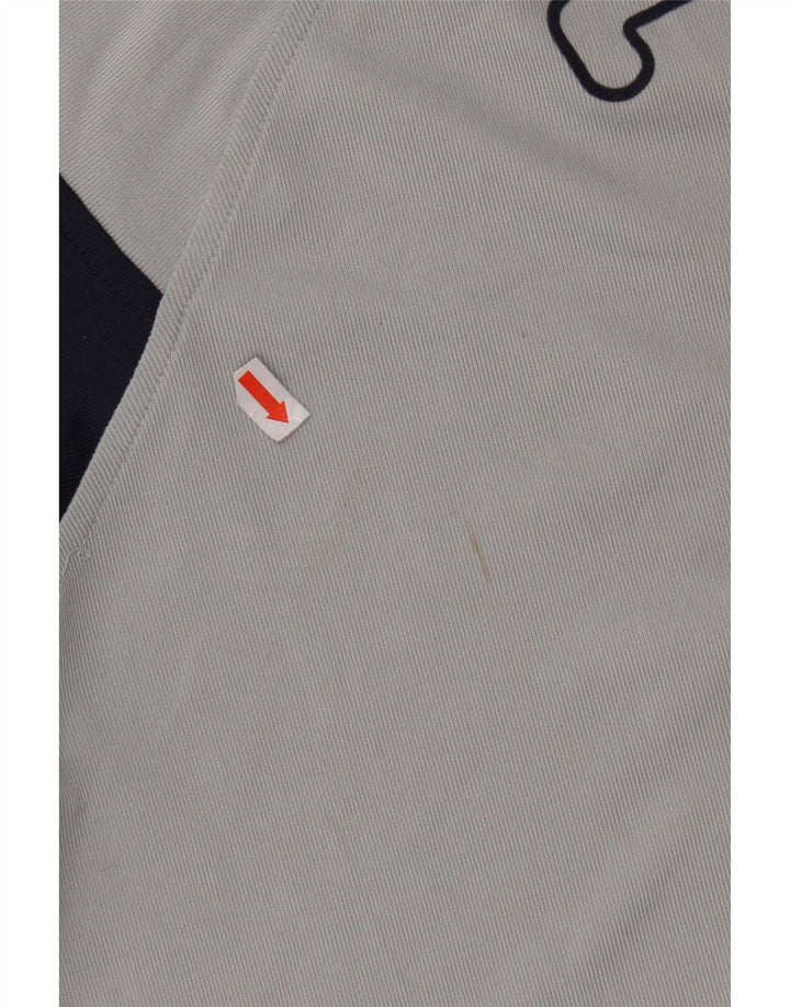 FILA Camiseta gráfica para niño 11-12 años Gris medio Colorblock