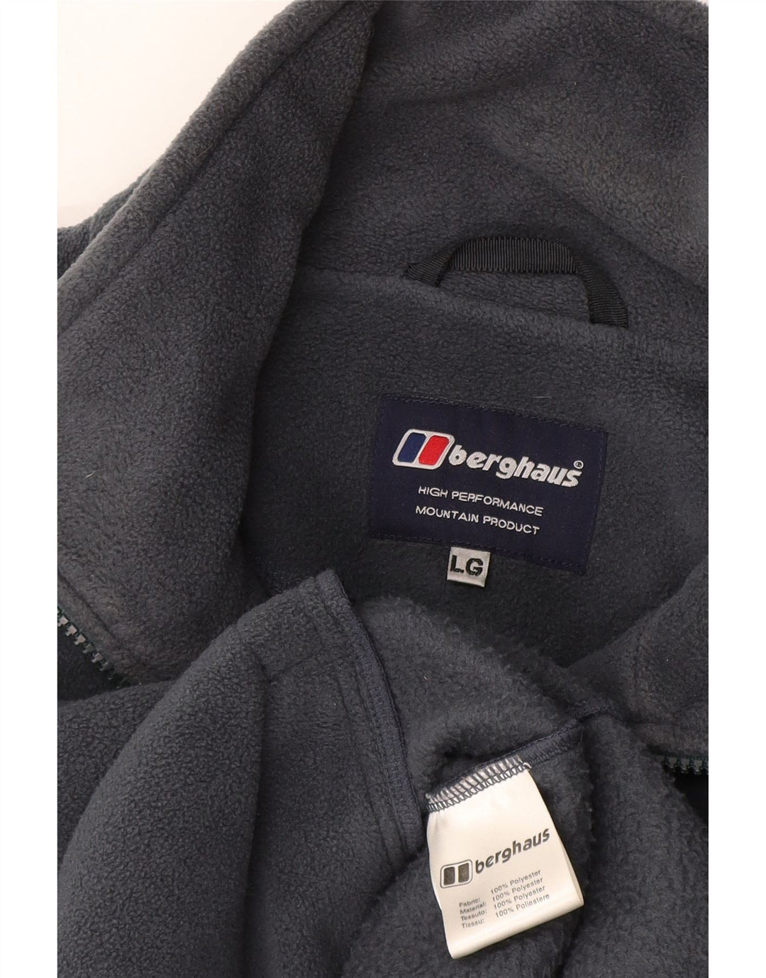 Berghaus Chaqueta polar para hombre UK 40 Large Poliéster azul marino