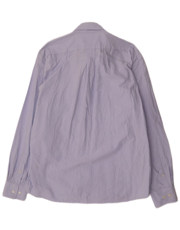 Camisa Fila Hombre Talla 44 XL Algodón Azul
