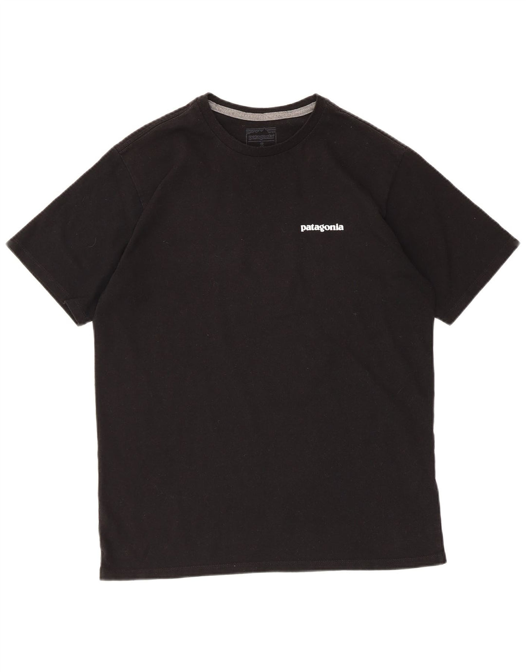 PATAGONIA Camiseta gráfica para hombre Top Small Black Cotton