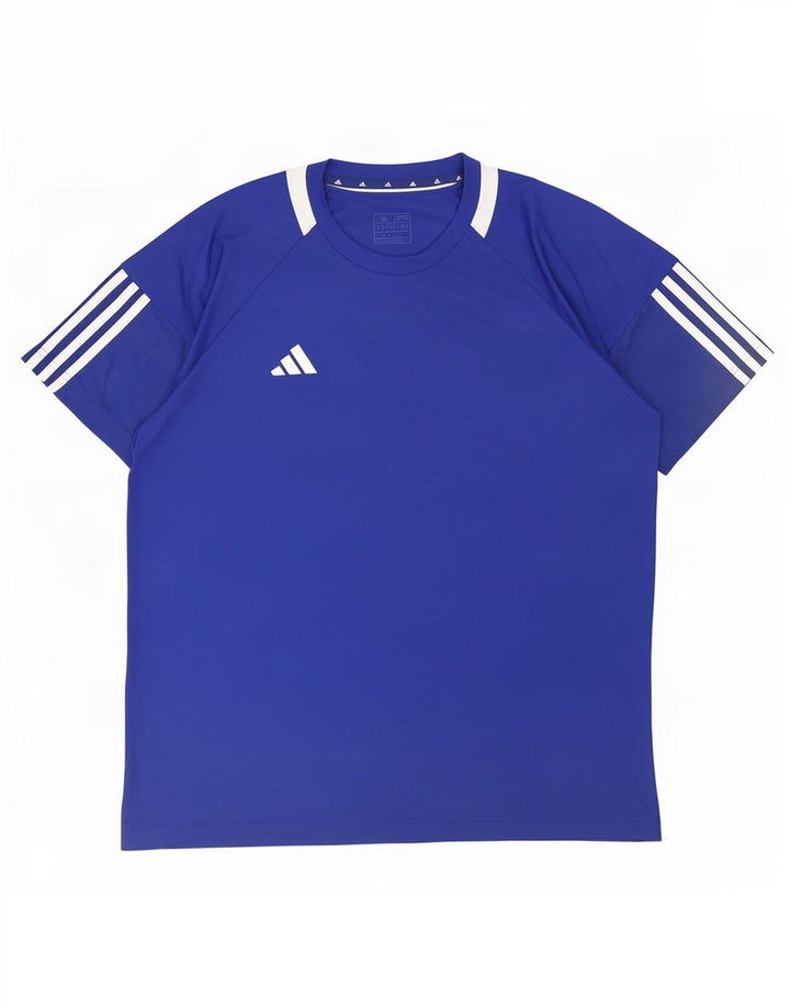 Adidas Hombre Aeroready Regular Fit XL Azul Colorblock Poliéster