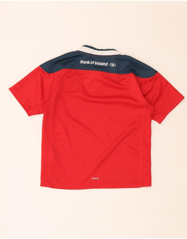 ADIDAS Camiseta gráfica Munster Rugby para niños 11-12 años Bloque de color rojo