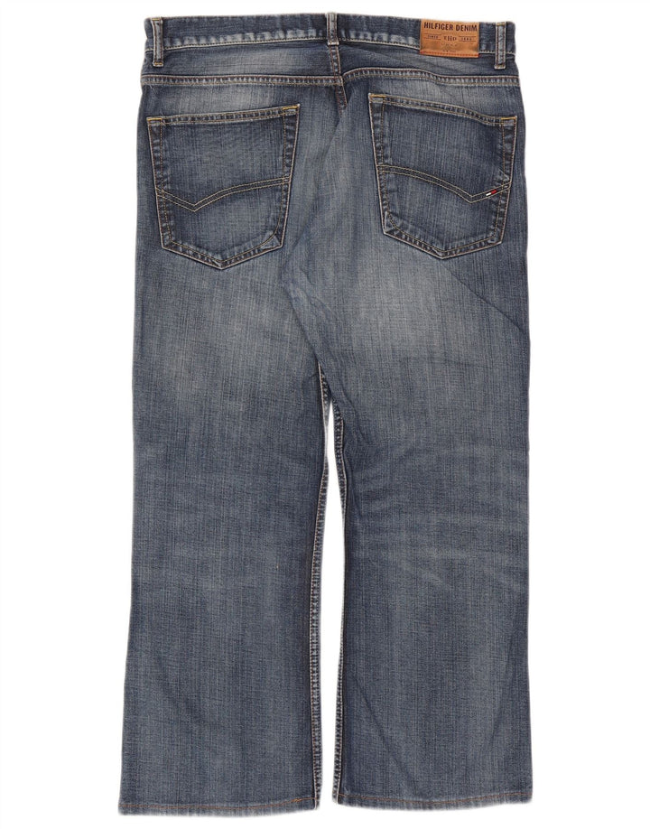 Tommy Hilfiger Jeans rectos recortados para hombre W34 L26 Azul