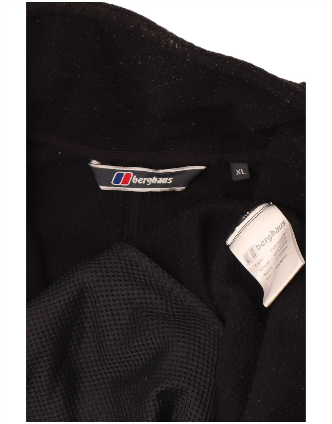 Berghaus Chaqueta polar para hombre ES 42 XL Poliéster negro