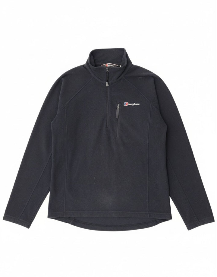 Berghaus Jersey De Forro Polar Con Cremallera Para Hombre Pequeño Poliéster Azul Marino