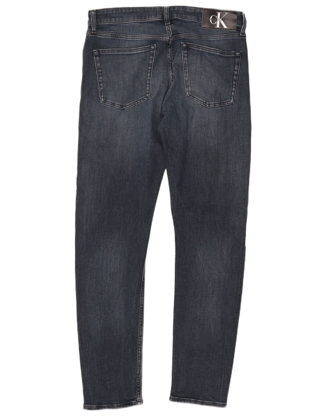 CALVIN KLEIN Vaqueros ajustados para hombre W32 L32 Algodón azul