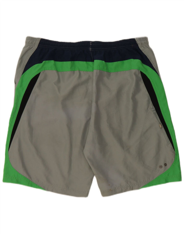 REEBOK Bañador Hombre XL Verde Colorblock Poliéster