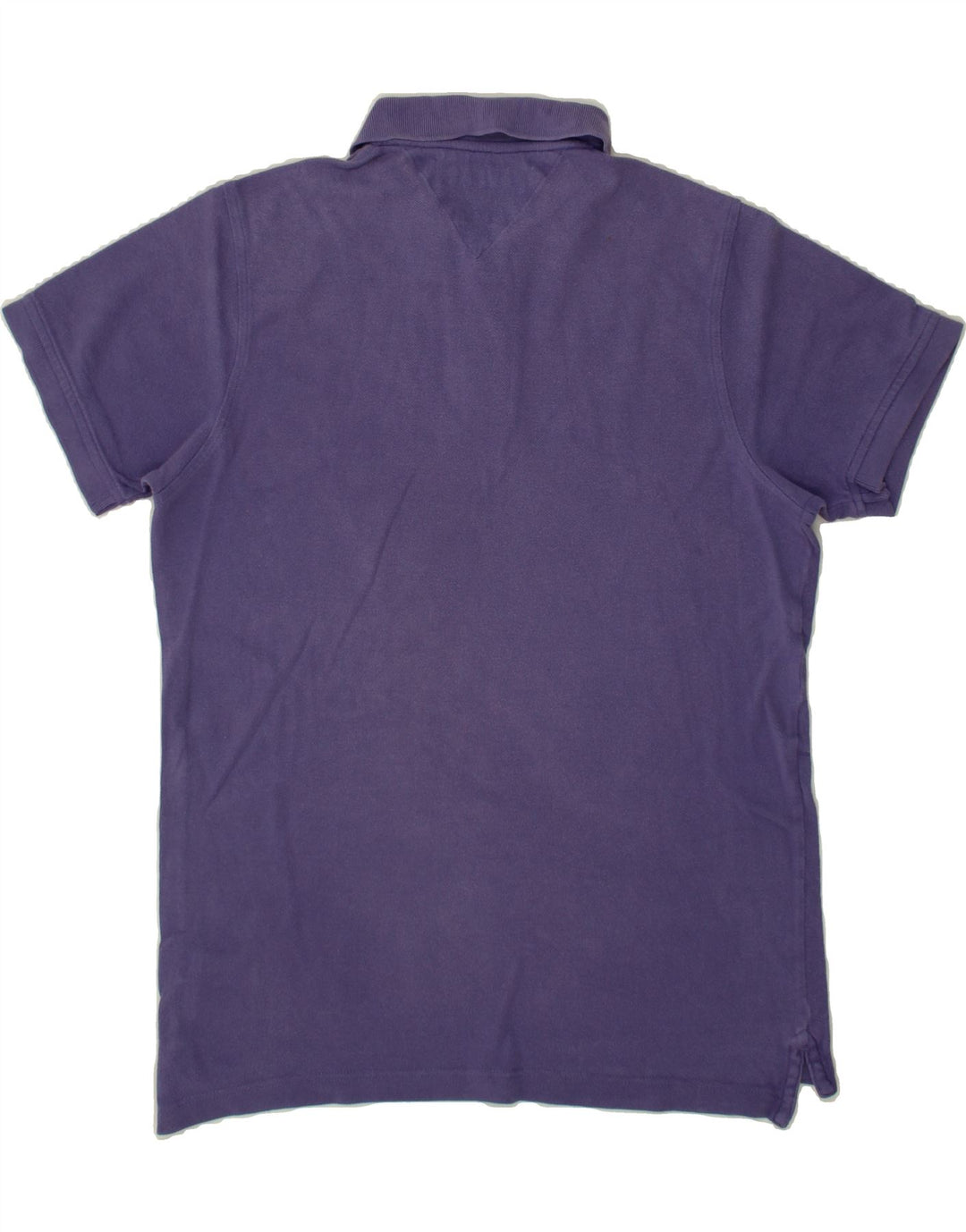 TOMMY HILFIGER Mens Slim Fit Polo Shirt Medium Blue Cotton Vintage Tommy Hilfiger and Second-Hand Tommy Hilfiger from Messina Hembry 