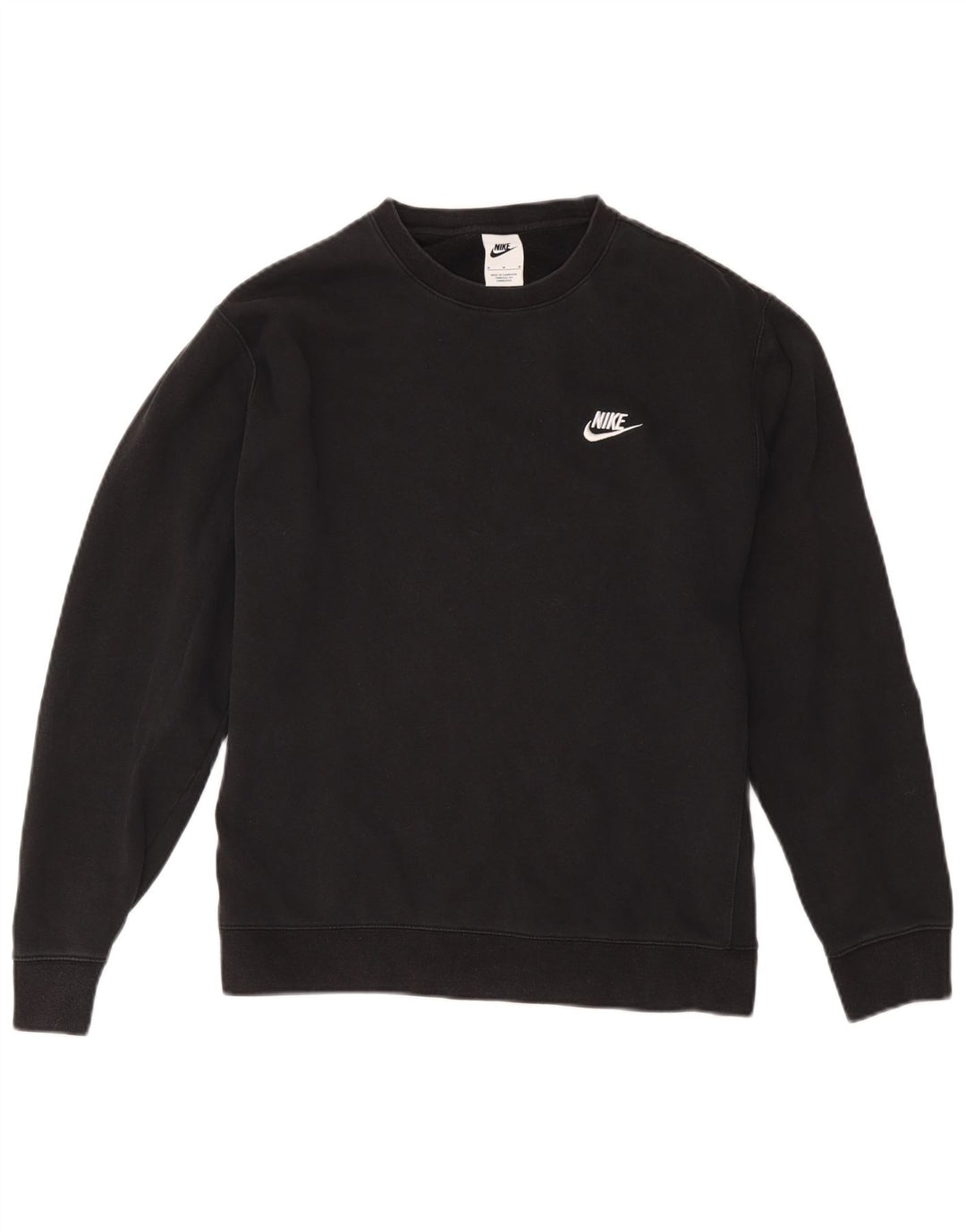 Nike Hombre Sudadera Jumper Medium Negro Algodón