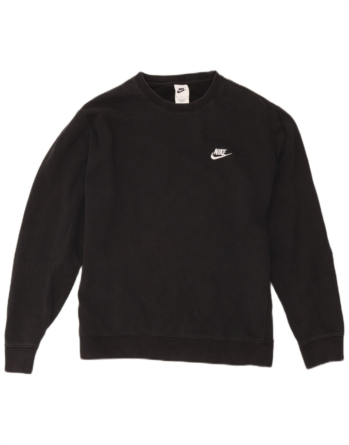 Nike Hombre Sudadera Jumper Medium Negro Algodón