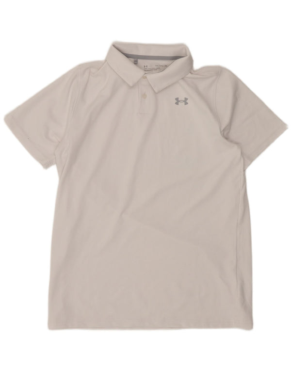 Polo Under Armour Niño 13-14 Años XL Blanco Poliéster