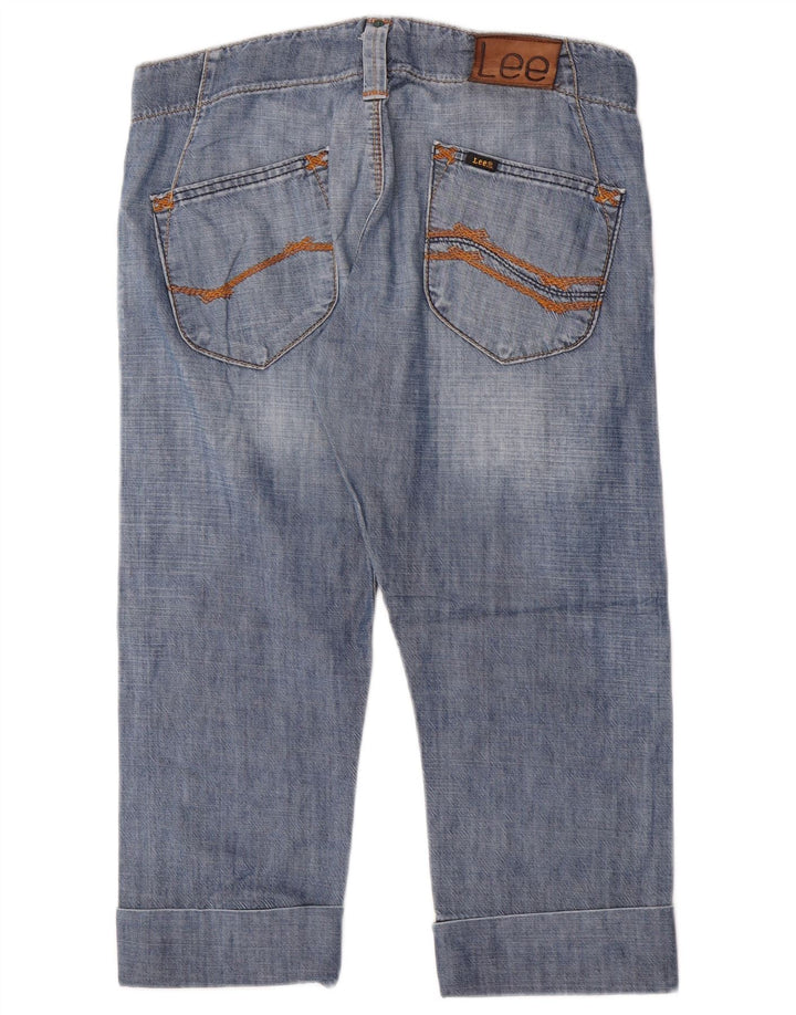 Vaqueros Lee Key West Capri para Mujer W29 L21 Algodón Azul