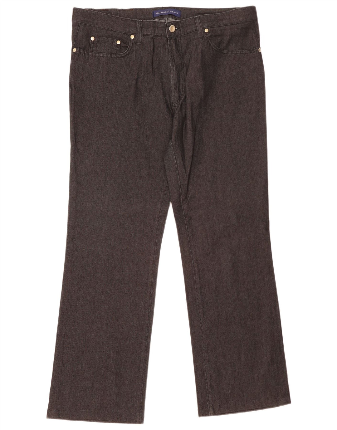 Vaqueros Bootcut Mujer Trussardi W34 L29 Algodón Negro