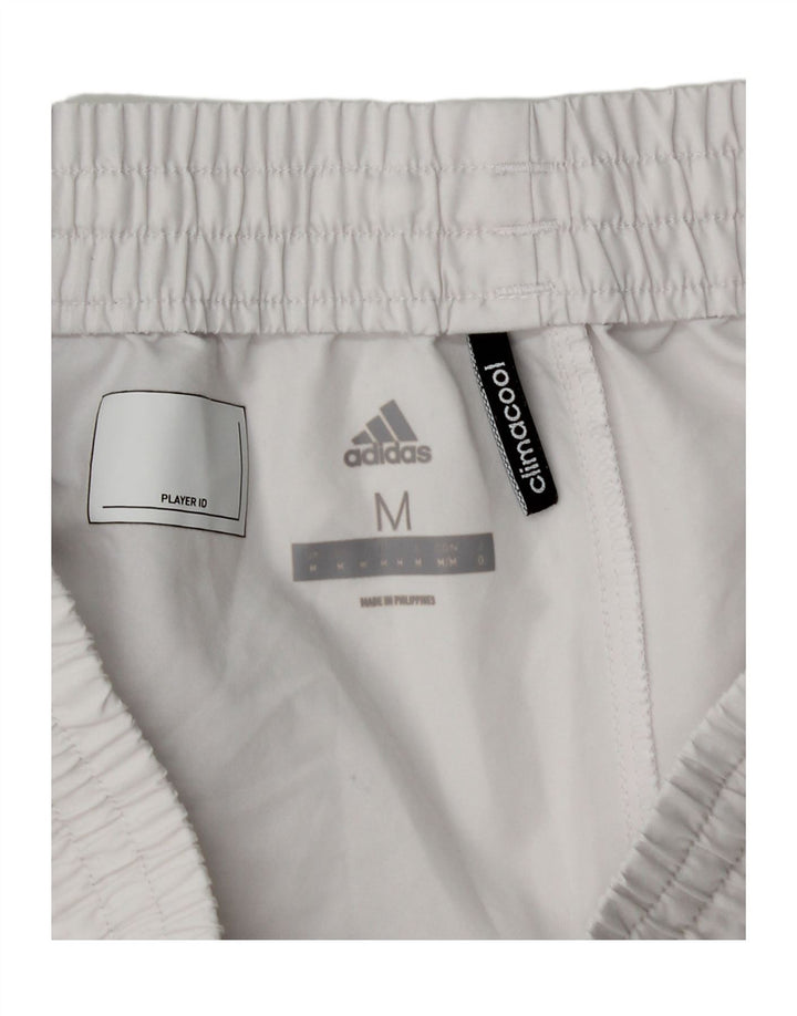 Adidas Mens Climacool Sport Shorts Medio Blanco Poliéster