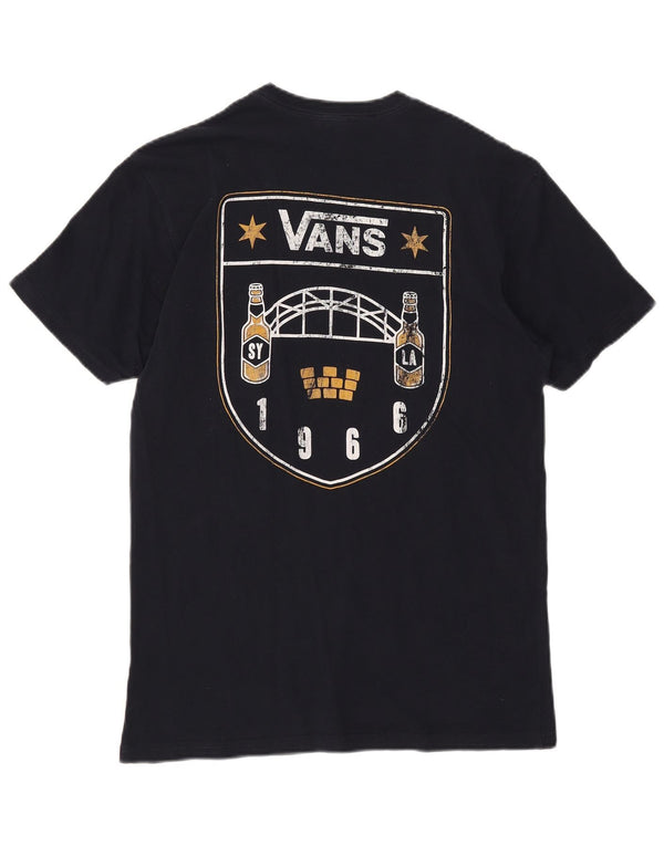 Camiseta Vans Hombre Graphic Top Medium Azul Marino Algodón