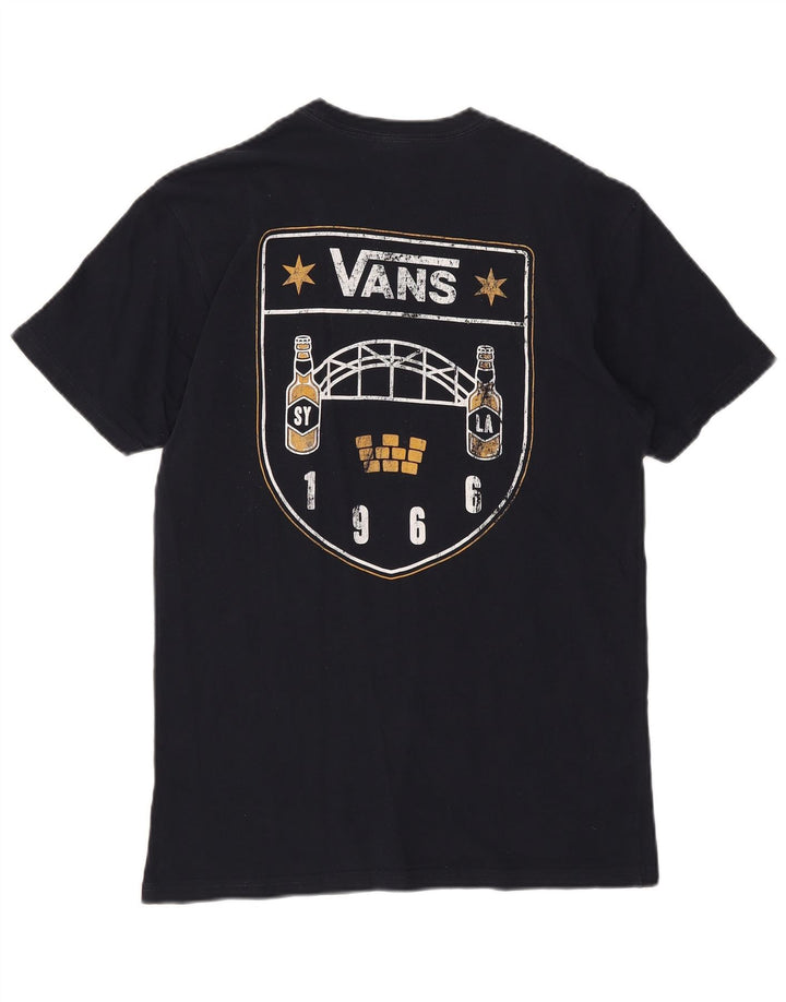Camiseta Vans Hombre Graphic Top Medium Azul Marino Algodón