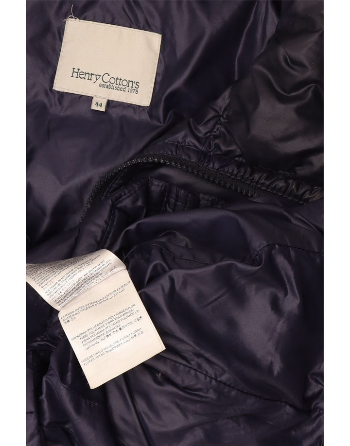 Chaqueta acolchada para mujer Henry Cottons IT 44 Medium Azul marino Poliamida