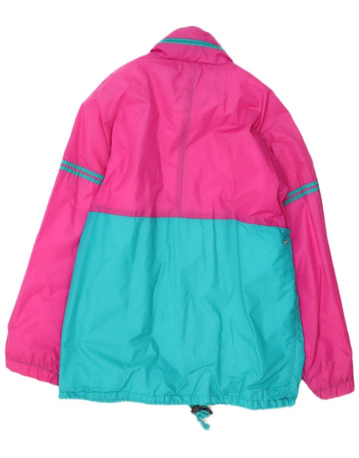 Marcel Clair Chaqueta impermeable para hombre UK 36 Small Multicolor Colorblock
