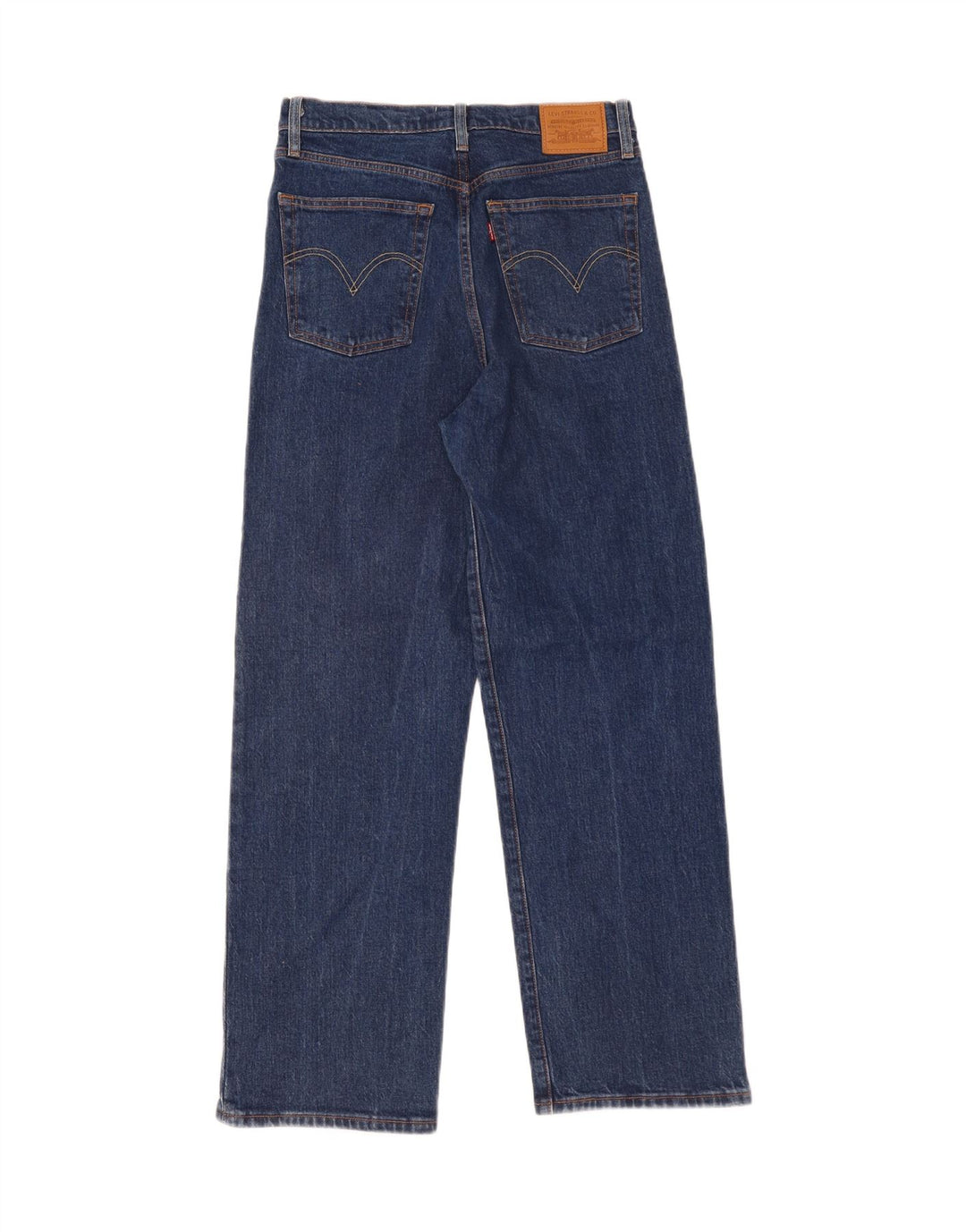 LEVI'S Vaqueros rectos Ribcage para mujer W30 L29 Algodón azul