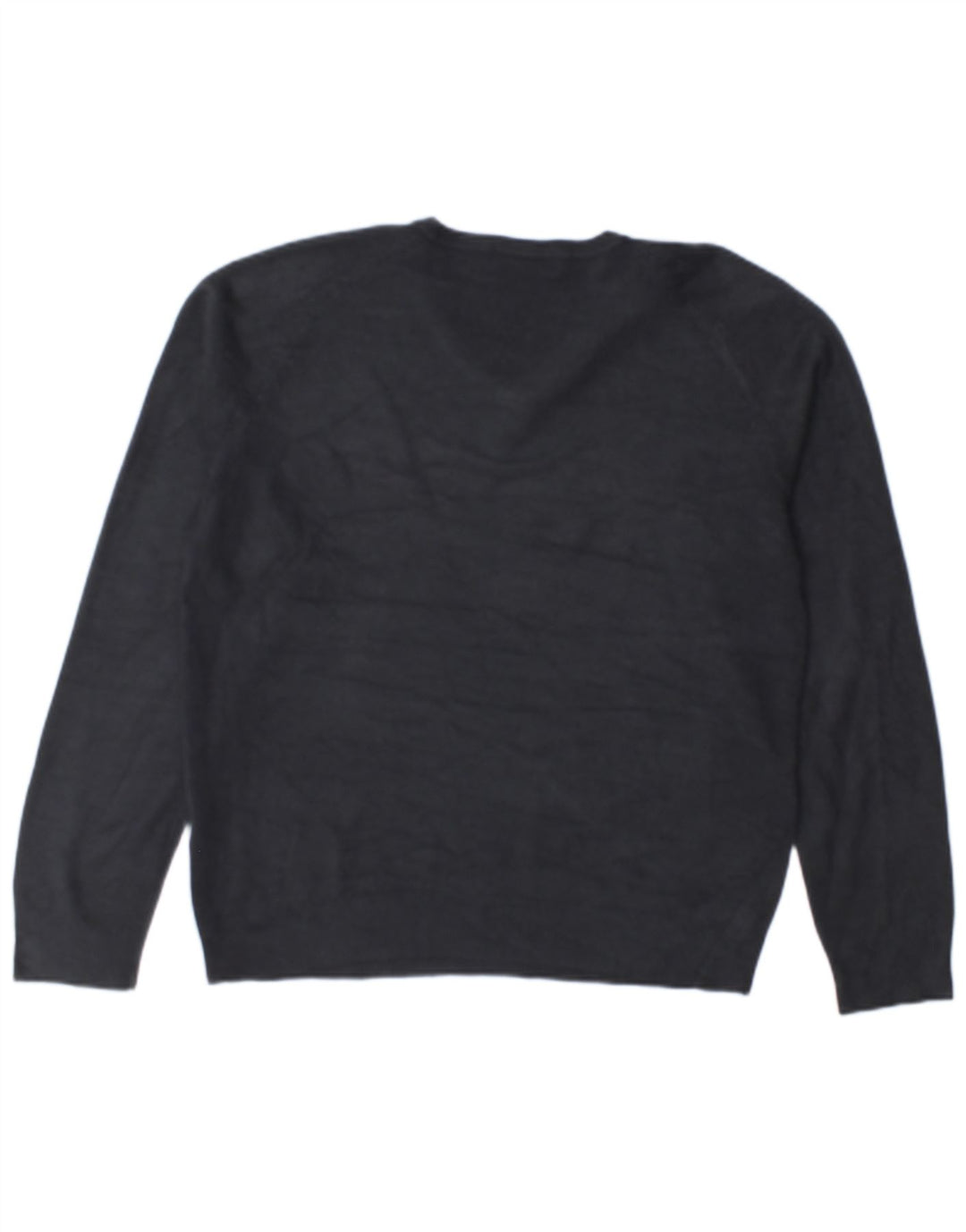 Marks & Spencer Suéter con Cuello en V Blue Harbor para Hombre Pequeño Azul Marino