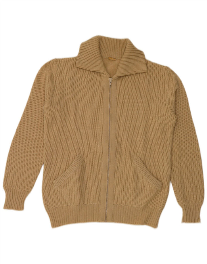 Gordon Suéter tipo cárdigan para hombre Poliéster beige medio