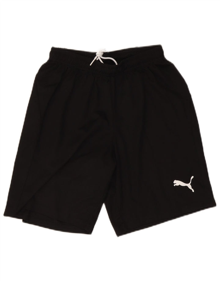 Puma - Pantalones cortos deportivos para hombre, talla pequeña, color negro