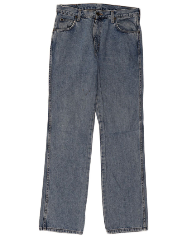 Wrangler Vaqueros rectos de corte regular para hombre W32 L32 Algodón azul