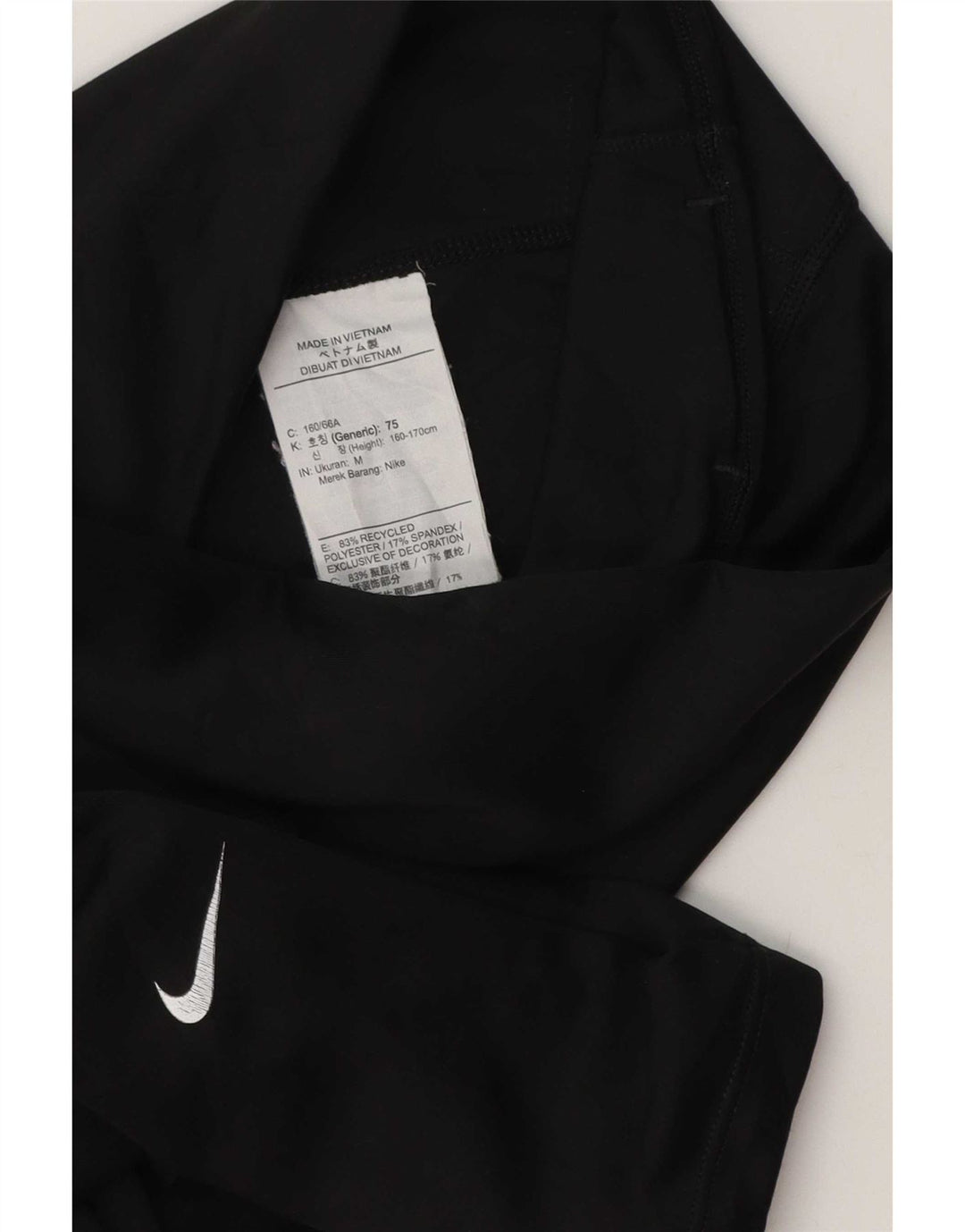 Nike Leggings para mujer UK 44 Mediano Negro Poliéster