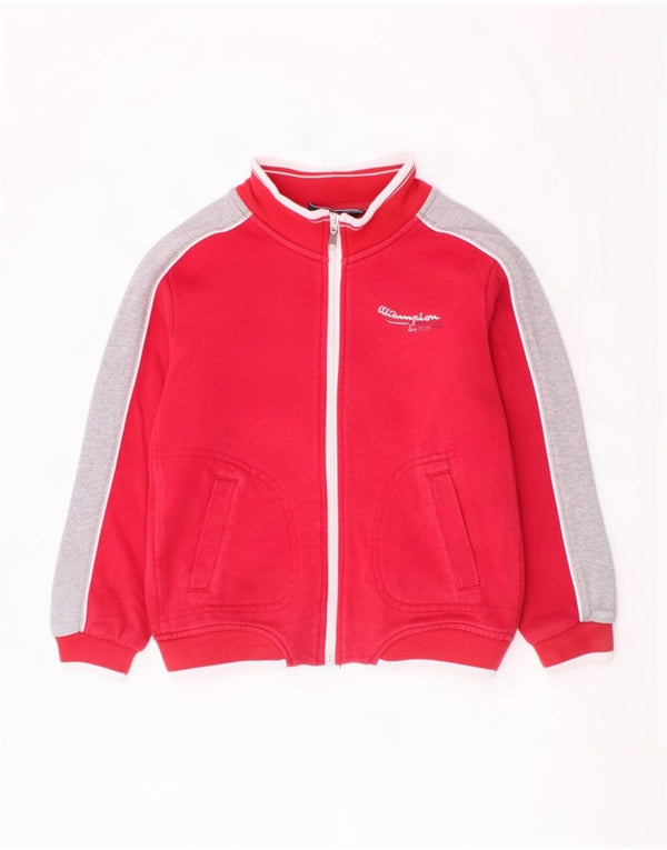Champion Chaqueta de chándal para niños 5-6 años XS Rojo Colorblock