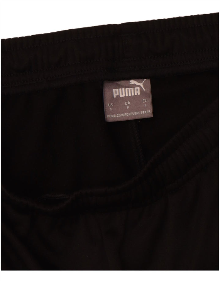 Puma Pantalones De Chándal Gráficos Para Hombre Pequeños Poliéster Color Block Negro