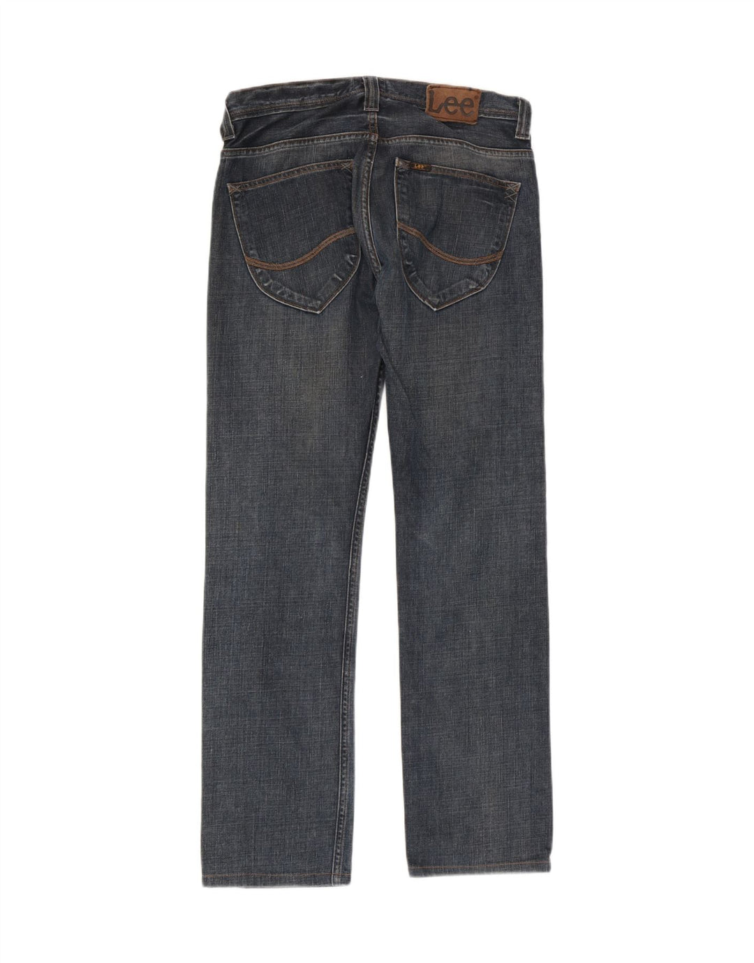 Lee Vaqueros Rectos Zed para Hombre W31 L34 Algodón Azul