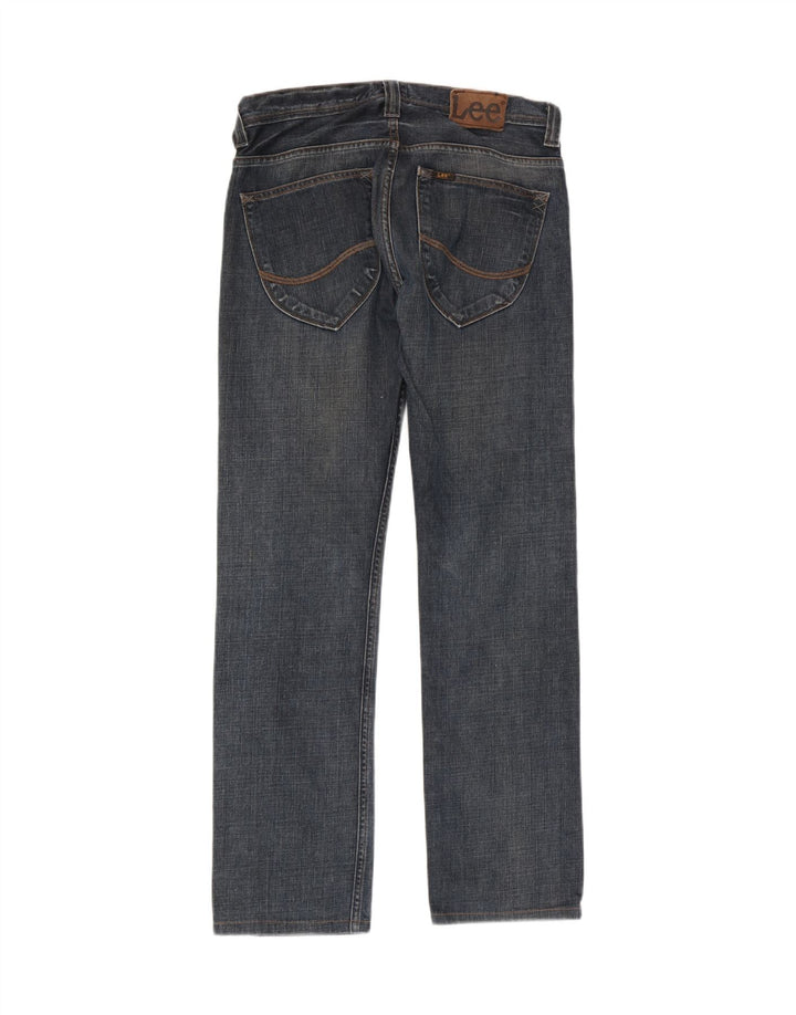 Lee Vaqueros Rectos Zed para Hombre W31 L34 Algodón Azul