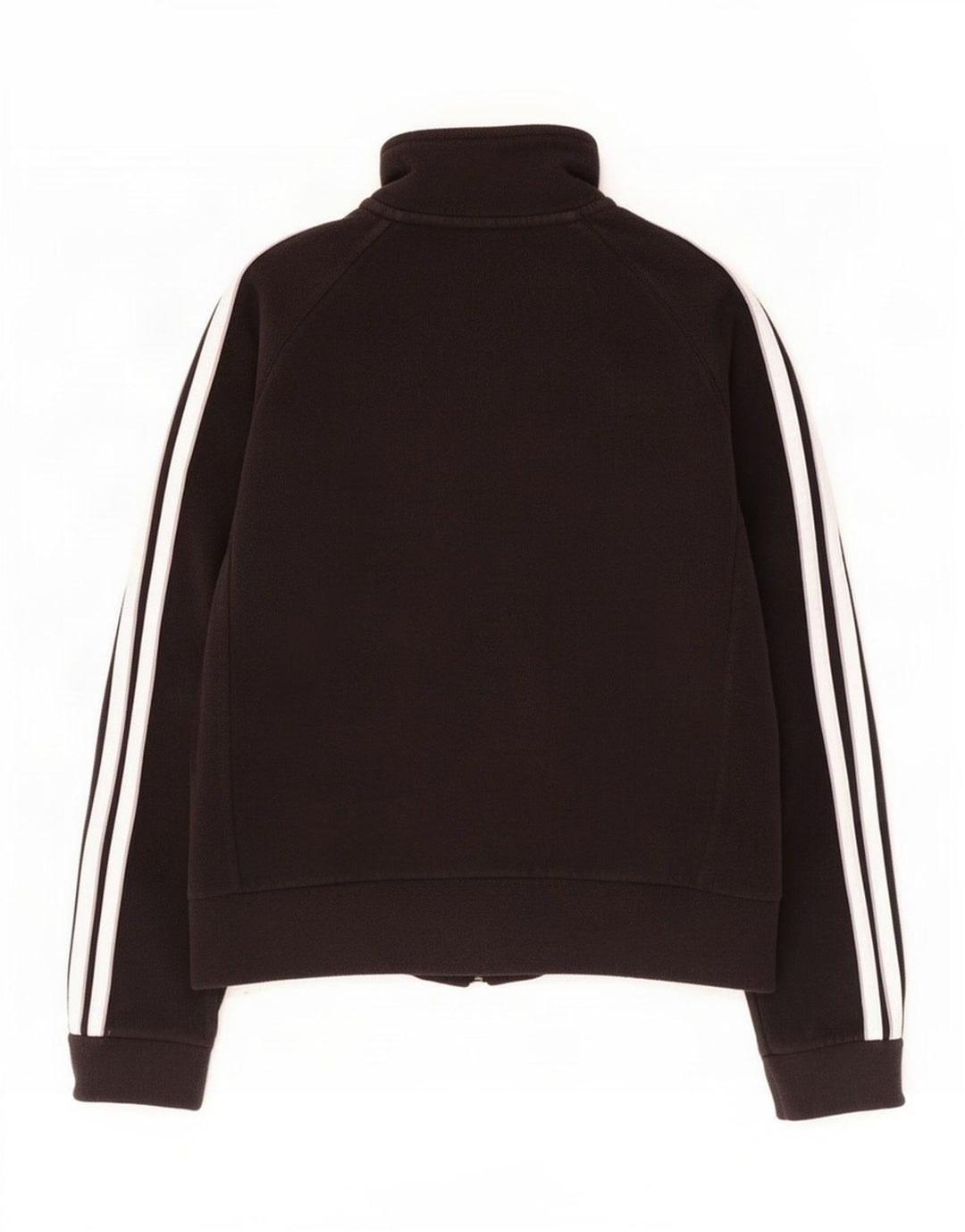 Adidas - Chaqueta de forro polar para mujer, talla 12, poliéster negro mediano