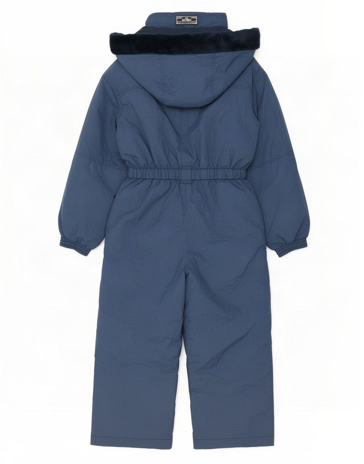 MC Kee's Mono de esquí extragrande con capucha para mujer, talla 40, talla grande, poliamida azul