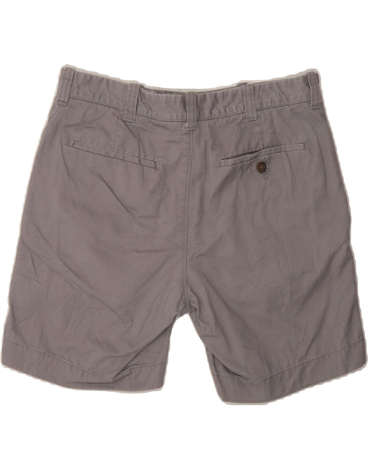 J. CREW Mens Chino Shorts W30 Medium Grey Cotton Vintage J. Crew and Second-Hand J. Crew from Messina Hembry 