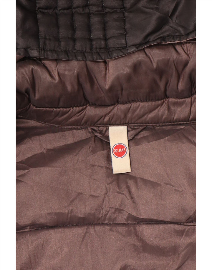 Colmar Abrigo acolchado con capucha para mujer UK 44 Mediano Negro