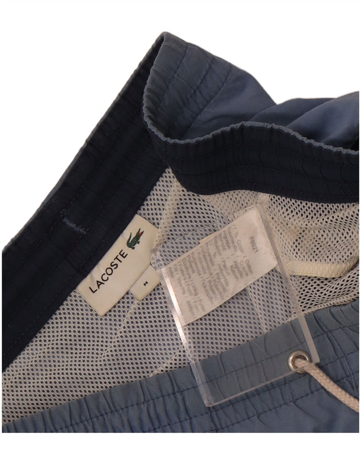 Bañador Lacoste Hombre Azul Medio Algodón