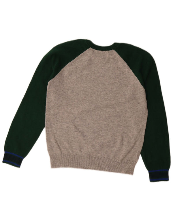Gap Jersey con cuello redondo para niños 11-12 años XL Algodón color block gris