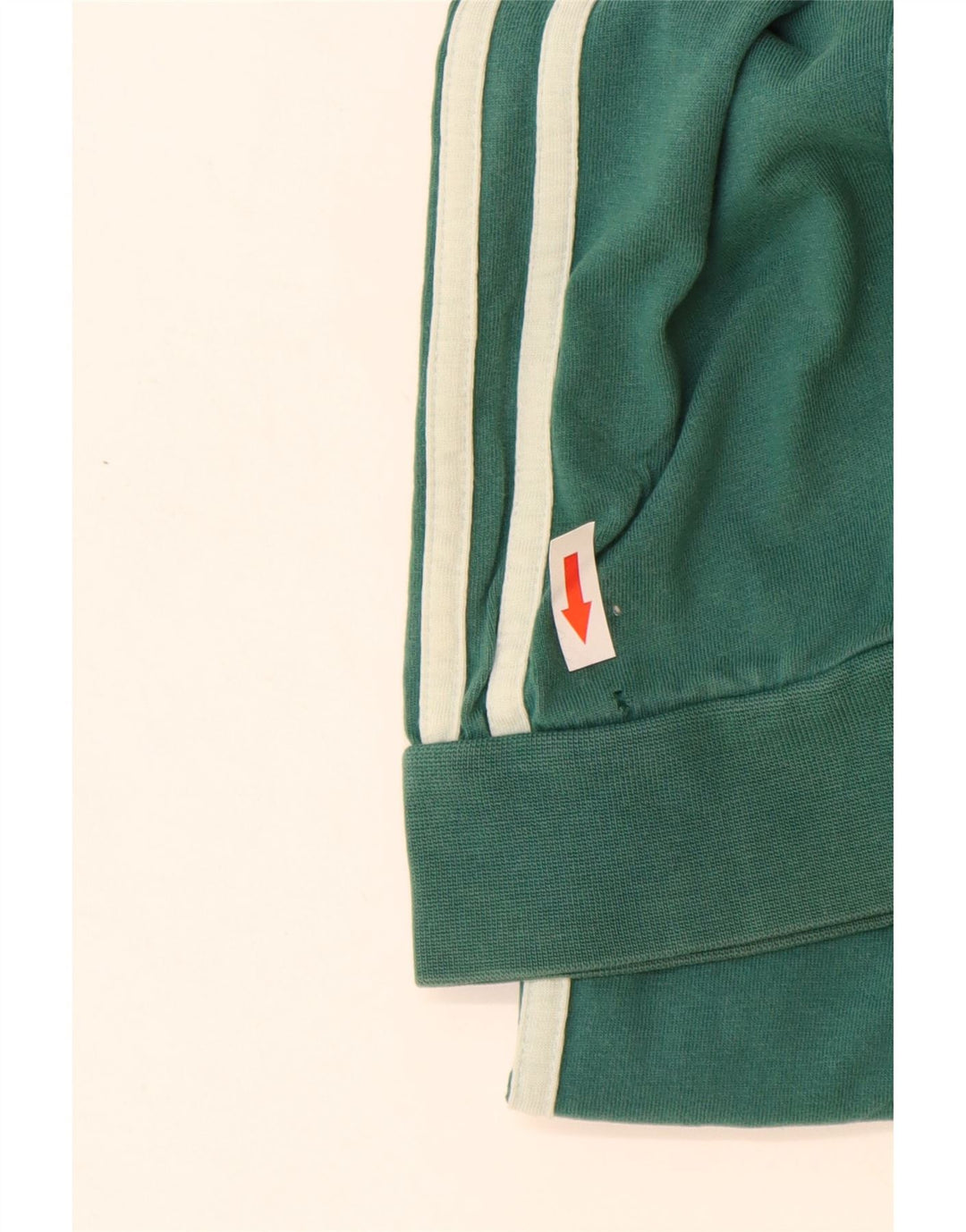Adidas Hombre Top Manga Larga Algodón Verde Medio