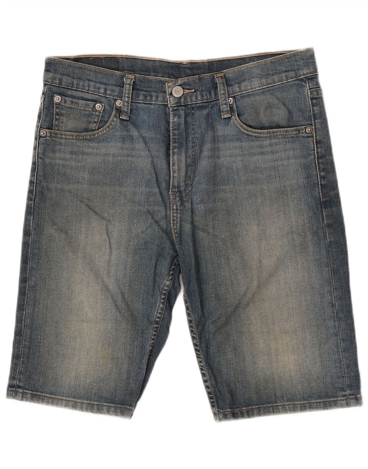 Levi's Hombre 508 Shorts De Mezclilla W30 Algodón Azul Medio