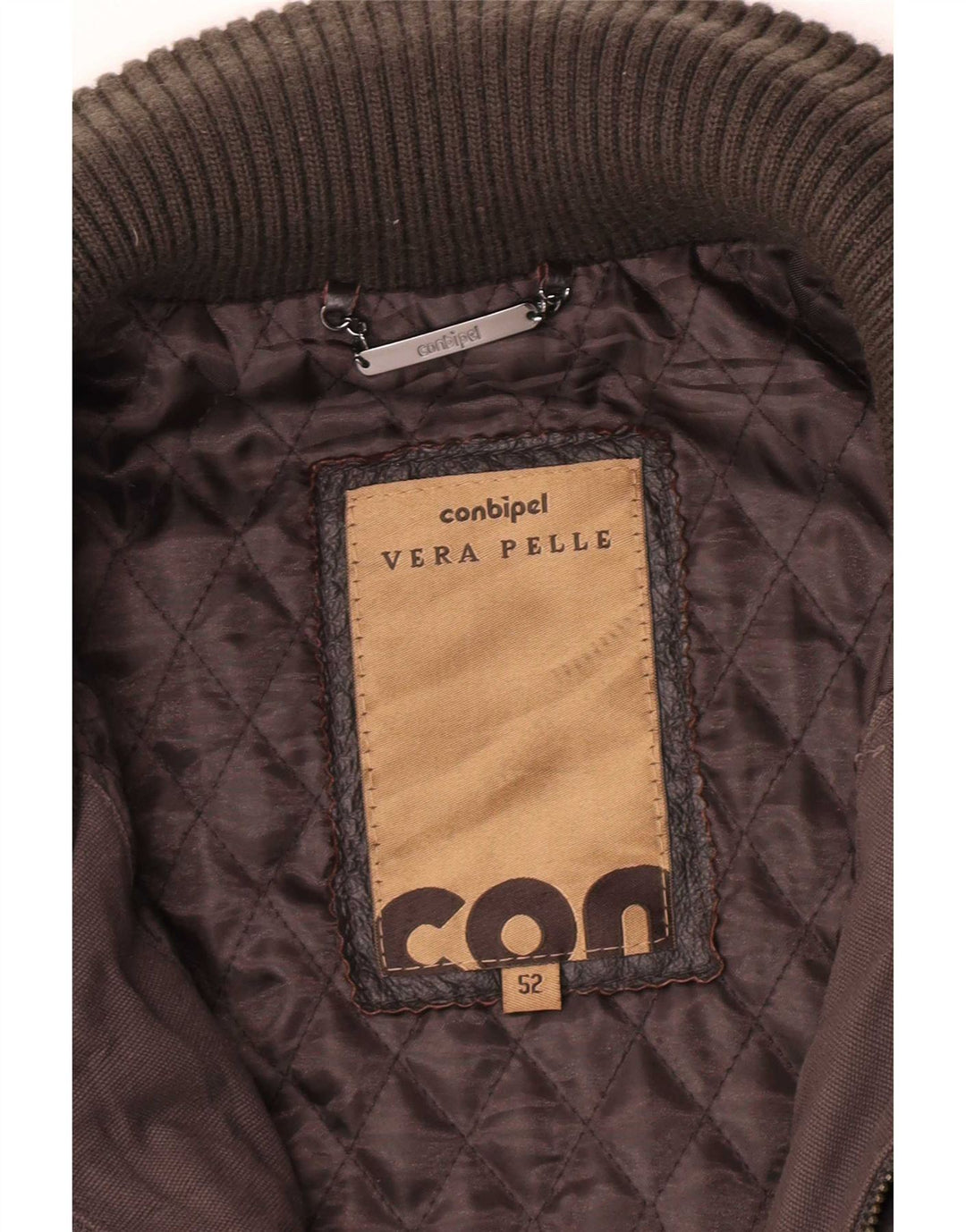 Conbipel Chaqueta De Cuero Hombre IT 52 XL Cuero Marrón