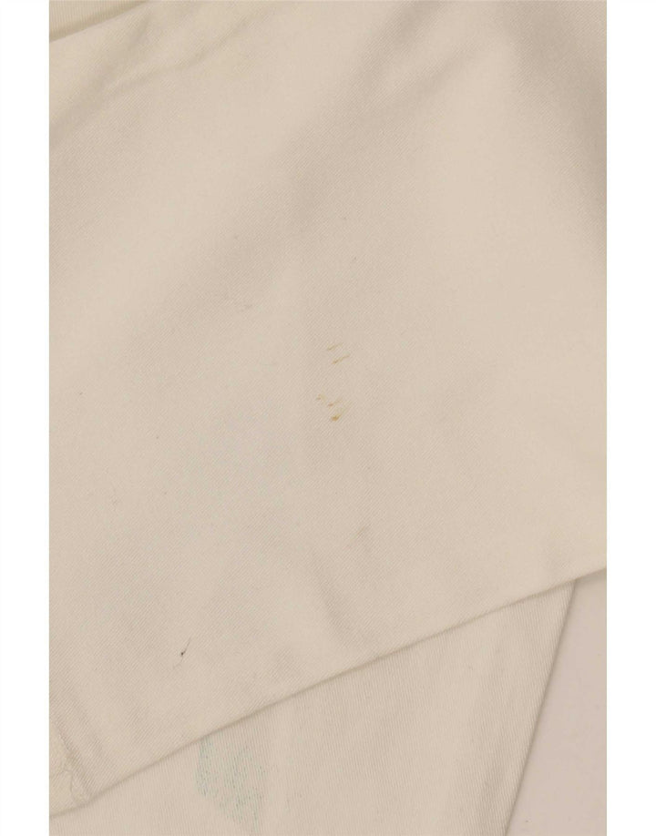 Krizia Vaqueros Rectos Gráficos Mujer W30 L29 Blanco