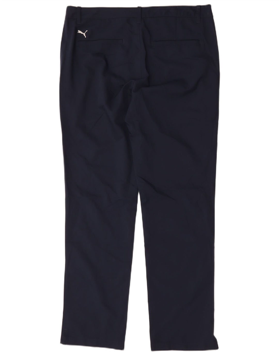 Pantalón chino recto Puma para hombre W34 L32 Poliéster azul marino