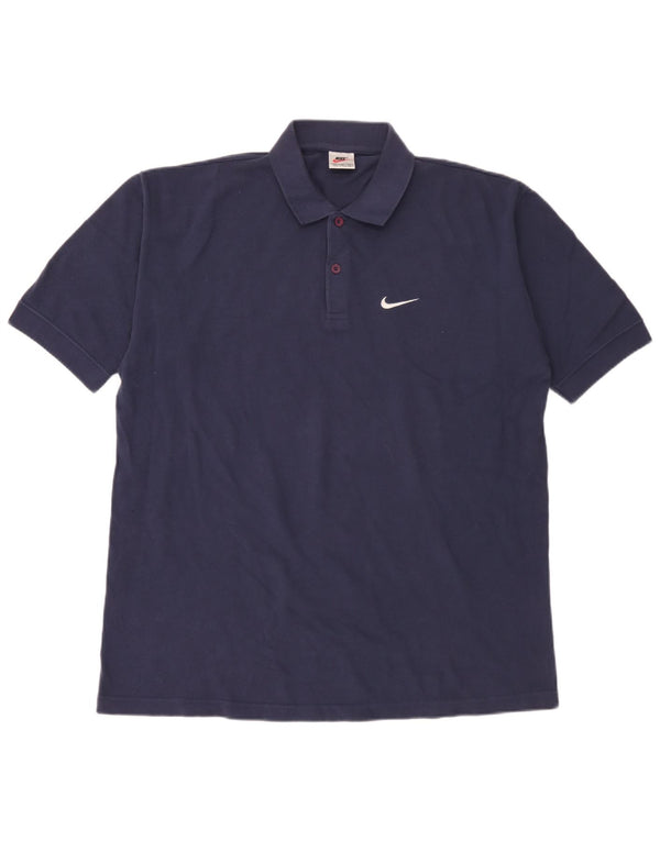 Polo Nike Hombre XL Azul Marino Algodón