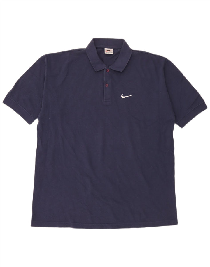 Polo Nike Hombre XL Azul Marino Algodón